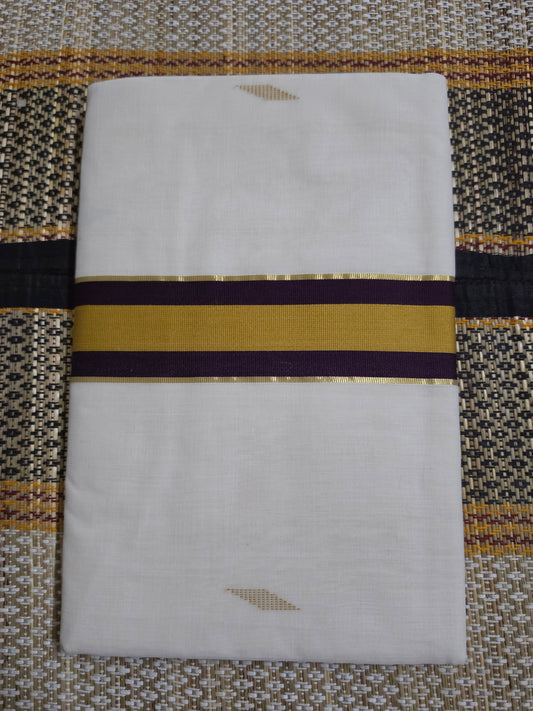 Set Saree Handloom - UNAKAPAVU(R) - MG - SSH100077