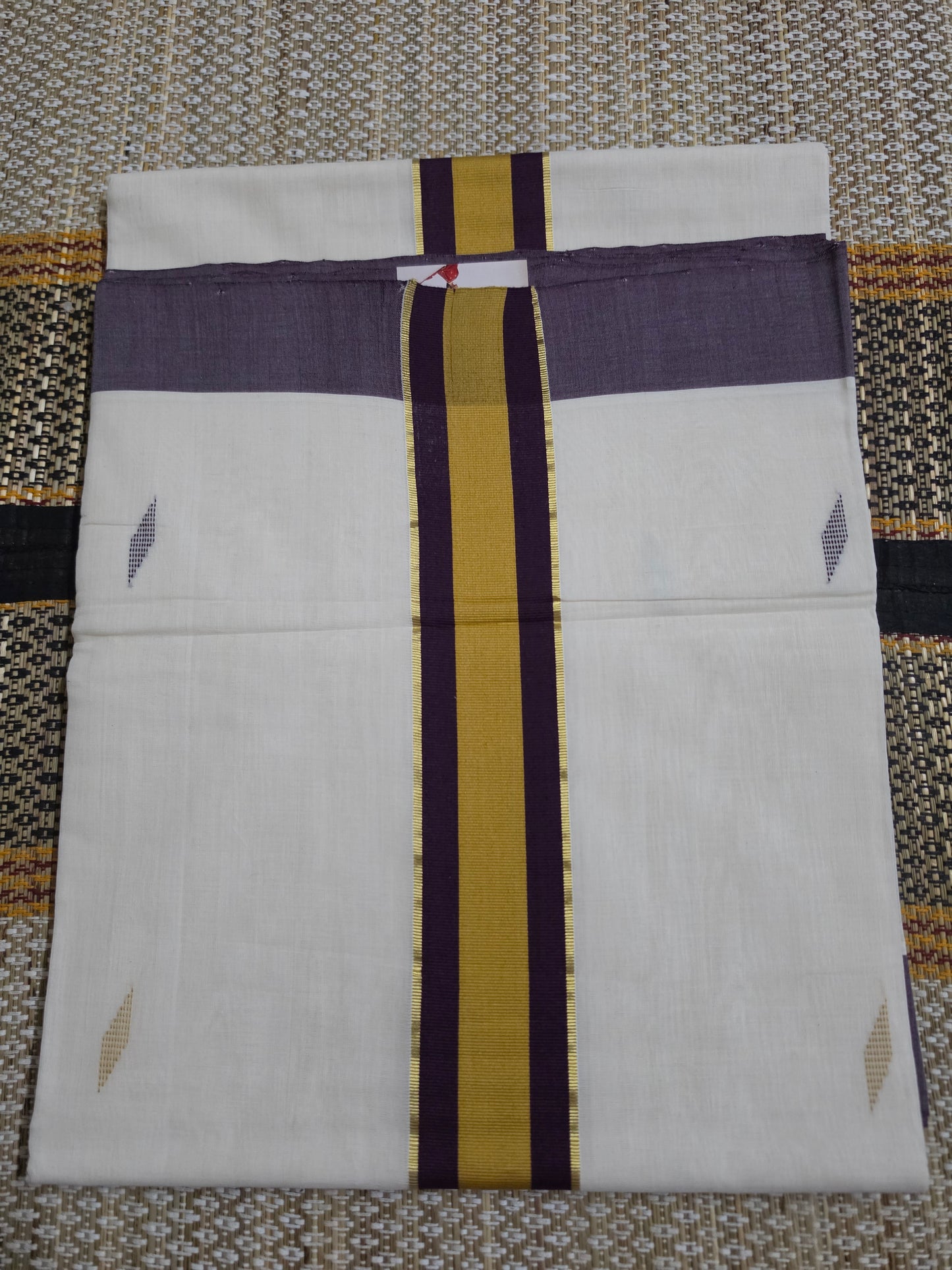 Set Saree Handloom - UNAKAPAVU(R) - MG - SSH100077