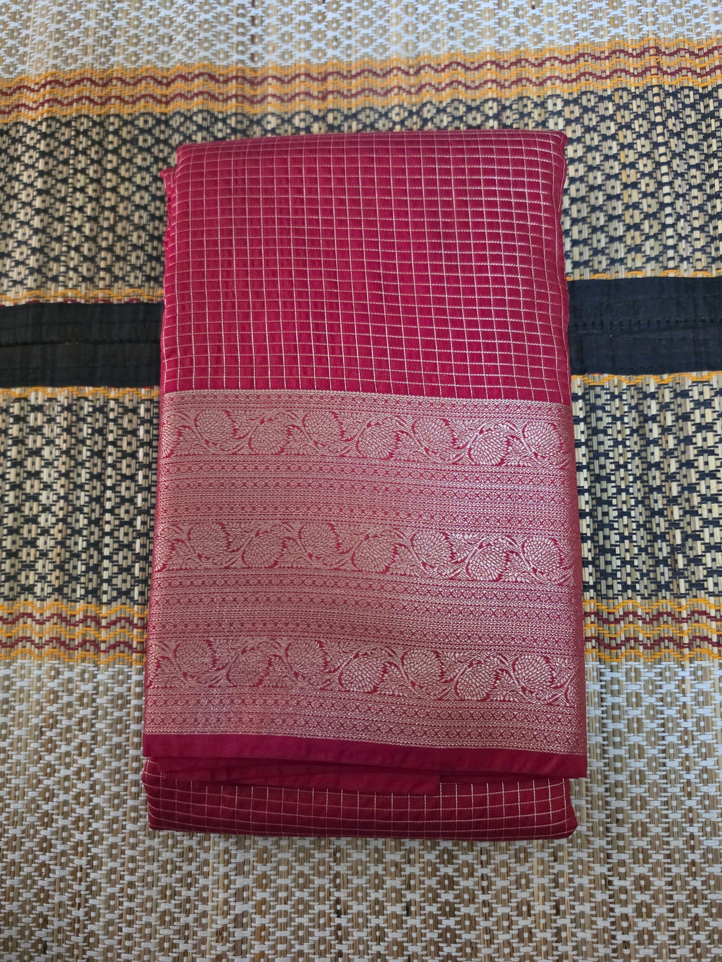 Kanchi Silk Saree Vairaoosi Red - KSS100001